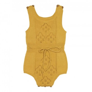 Memini | Melle Romper, Sun Yellow